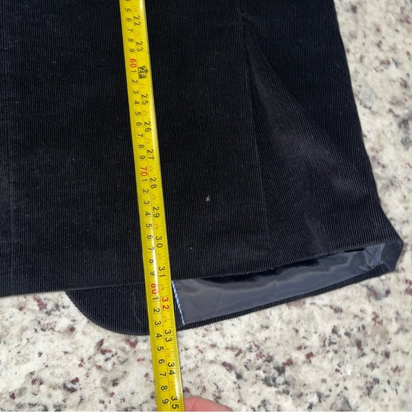 Stafford Corduroy Blazer 48R Elbow Patch Classic Fit 100% Cotton Black Men’s - Picture 12 of 14